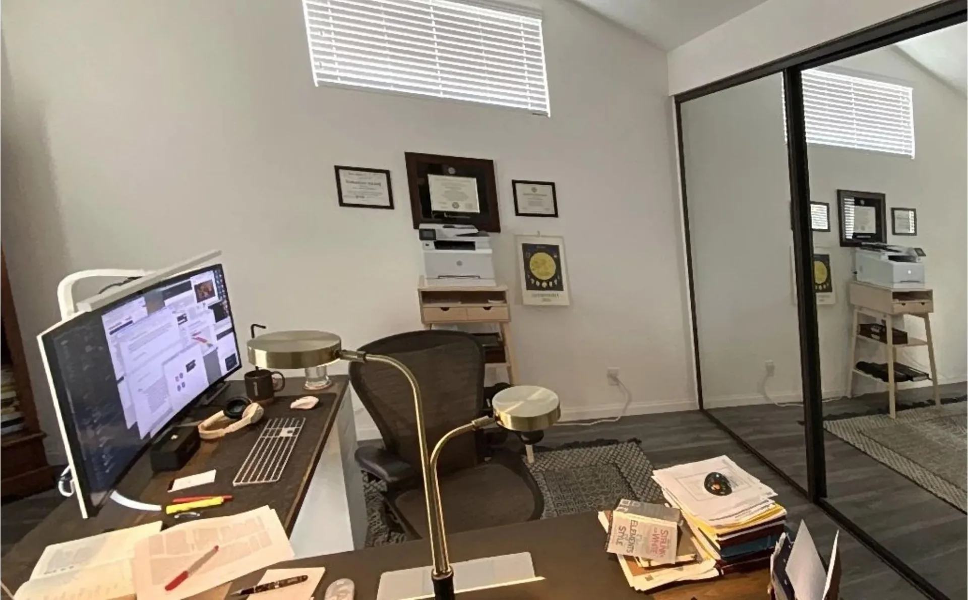 Office space remodel - before